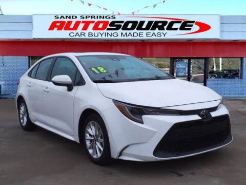 2020 Toyota Corolla for sale at Autosource in Sand Springs OK