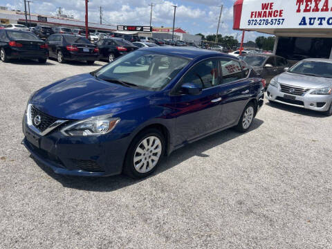 2019 Nissan Sentra for sale at Texas Drive LLC in Garland TX