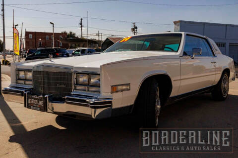 1984 Cadillac Eldorado for sale at Borderline Classics & Auto Sales - CLASSICS FOR SALE in Dinuba CA