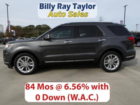 2018 Ford Explorer for sale at Billy Ray Taylor Auto Sales in Cullman AL