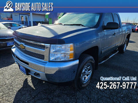 2013 Chevrolet Silverado 1500 for sale at BAYSIDE AUTO SALES in Everett WA