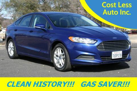2014 Ford Fusion for sale at Cost Less Auto Inc. in Rocklin CA