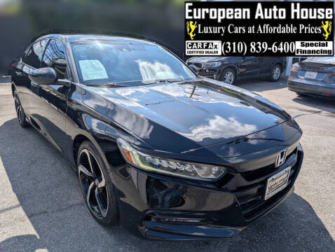 2018 Honda Accord for sale at European Auto House in Los Angeles CA