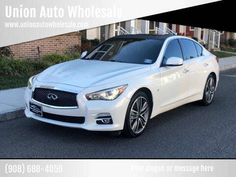 2014 Infiniti Q50 for sale at Union Auto Wholesale in Union NJ