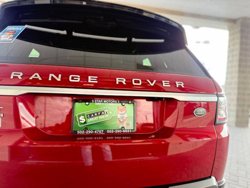 2018 Land Rover Range Rover Sport HSE