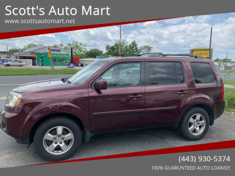 2009 Honda Pilot for sale at Scott's Auto Mart in Dundalk MD