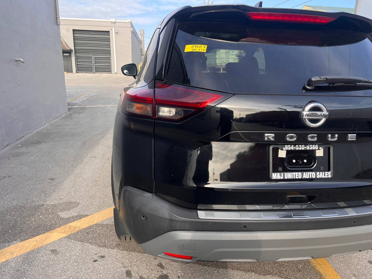 2021 Nissan Rogue for sale at M & J UNITED AUTO SALES in LAUDERDALE LAKES, FL