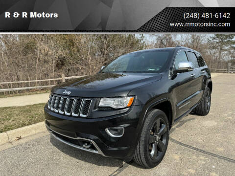 2015 Jeep Grand Cherokee for sale at R & R Motors in Waterford MI