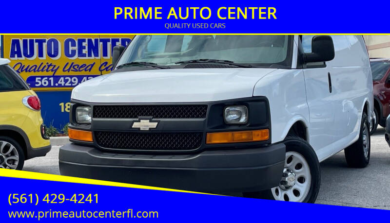 2012 Chevrolet Express Cargo for sale at PRIME AUTO CENTER in Palm Springs FL