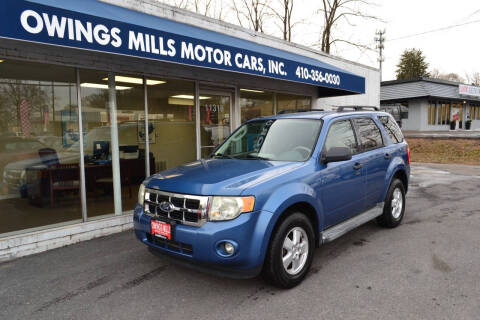 2009 Ford Escape for sale at Owings Mills Motor Cars in Owings Mills MD