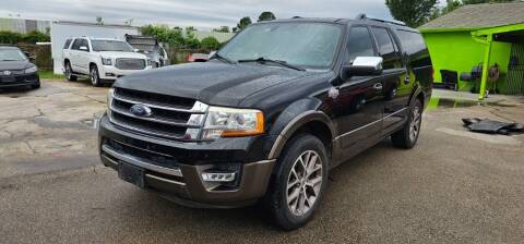 2015 Ford Expedition EL for sale at RODRIGUEZ MOTORS CO. in Houston TX