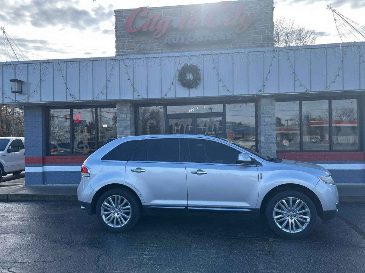 Silver 2011 Lincoln MKX Base AWD 4dr SUV 1