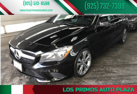 2016 Mercedes-Benz CLA for sale at Los Primos Auto Plaza in Brentwood CA