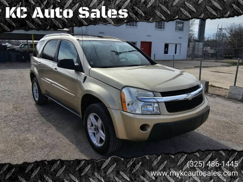 2005 Chevrolet Equinox for sale at KC Auto Sales in San Angelo TX