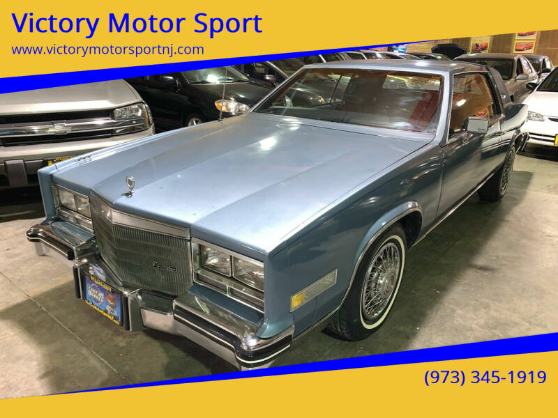 1985 Cadillac Eldorado for sale at Victory Motor Sport in Paterson NJ