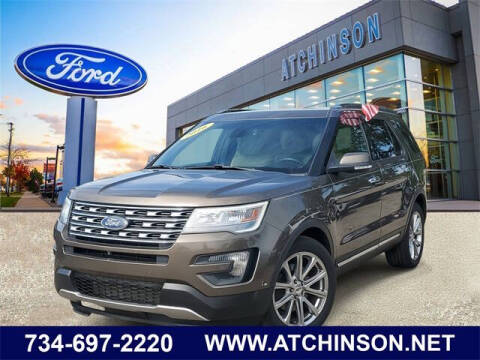 2016 Ford Explorer for sale at Atchinson Ford Sales Inc in Belleville MI