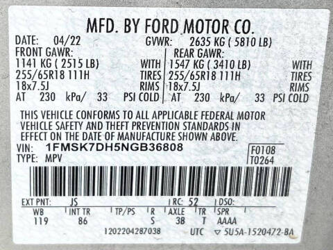 2022 Ford Explorer XLT