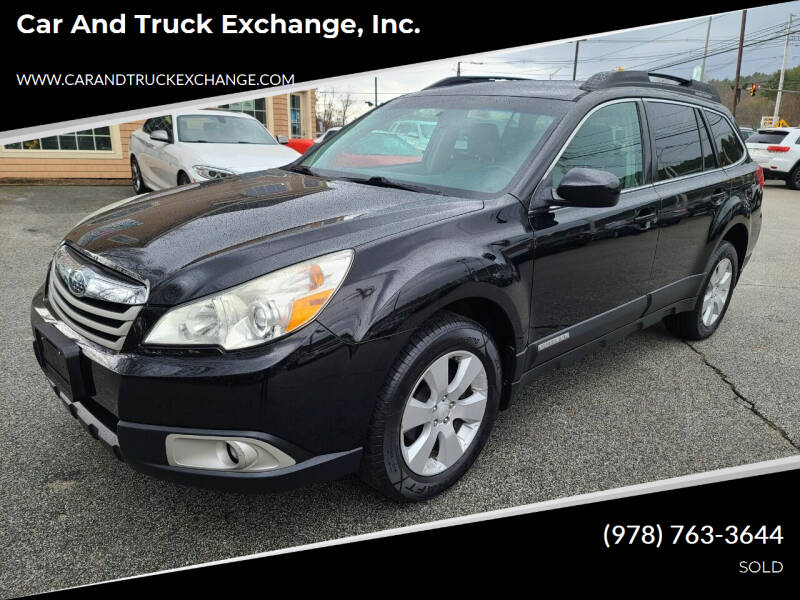 2011 Subaru Outback for sale at Car and Truck Exchange, Inc. in Rowley MA