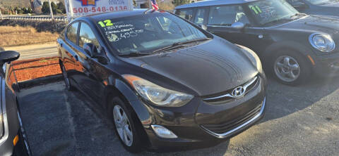 2012 Hyundai Elantra for sale at Falmouth Auto Center in East Falmouth MA