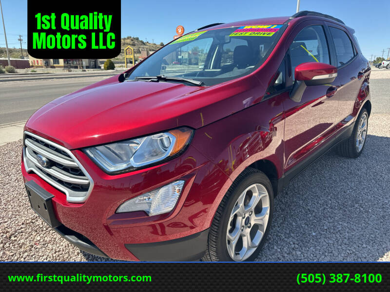 2021 Ford EcoSport for sale at 1st Quality Motors LLC in Gallup NM