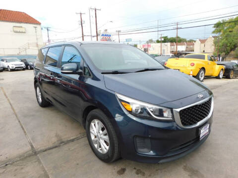 2017 Kia Sedona for sale at AMD AUTO in San Antonio TX