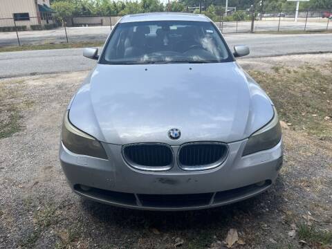 2005 BMW 5 Series for sale at SCOTT HARRISON MOTOR CO in Houston TX