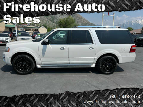 2017 Ford Expedition EL for sale at Firehouse Auto Sales in Springville UT