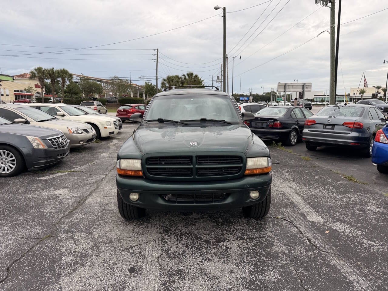 Green 2000 Dodge Durango SLT 4dr SLT 4WD SUV 1
