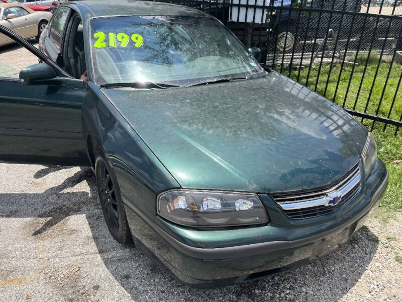 2002 Chevrolet Impala for sale at SCOTT HARRISON MOTOR CO in Houston TX