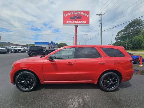 2015 Dodge Durango for sale at Ford's Auto Sales in Kingsport TN