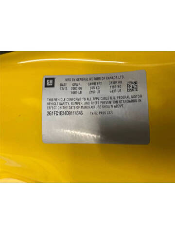 2013 Chevrolet Camaro LT