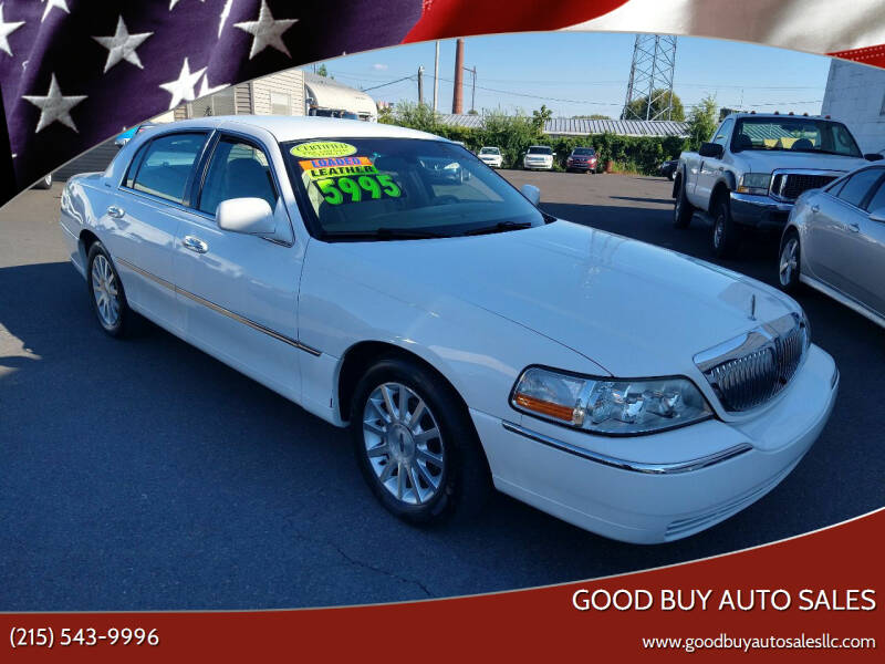 2007 Lincoln Town Car for sale at Good Buy Auto Sales in Philadelphia PA