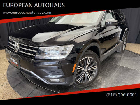 2018 Volkswagen Tiguan for sale at EUROPEAN AUTOHAUS in Holland MI