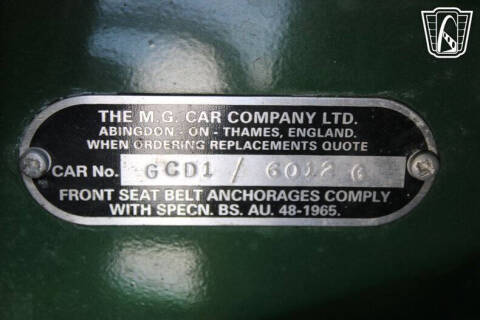 1969 MG MGC