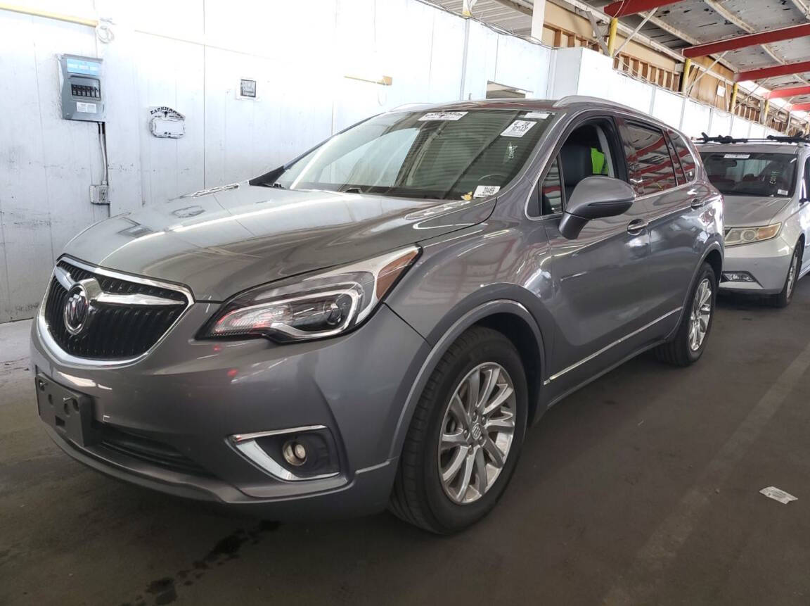 Gray 2019 Buick Envision Essence Essence 4dr Crossover 1