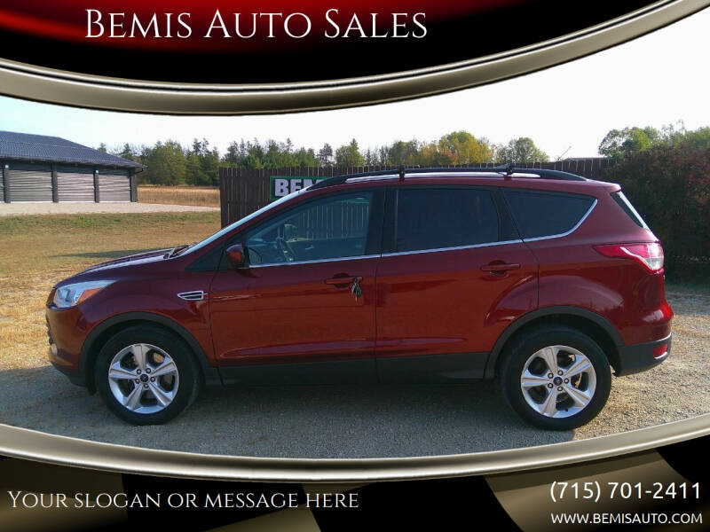 2015 Ford Escape for sale at Bemis Auto Sales in Crivitz WI