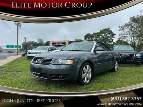 2005 Audi A4 for sale at Elite Motor Group in Lindenhurst NY