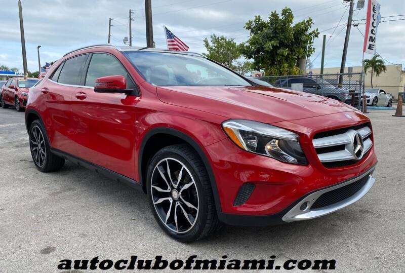 2015 Mercedes-Benz GLA for sale at AUTO CLUB OF MIAMI, INC in Miami FL