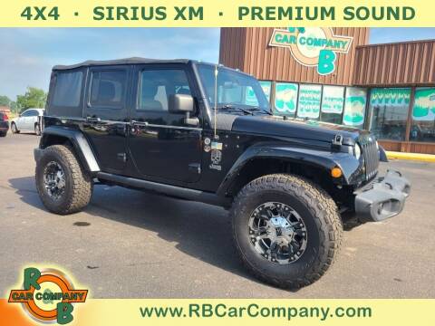 2012 Jeep Wrangler Unlimited for sale at R & B Car Co in Warsaw IN