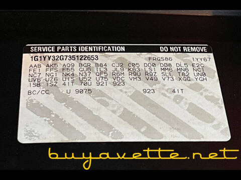 2003 Chevrolet Corvette