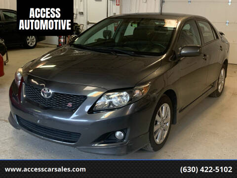 2010 Toyota Corolla for sale at ACCESS AUTOMOTIVE in Bensenville IL