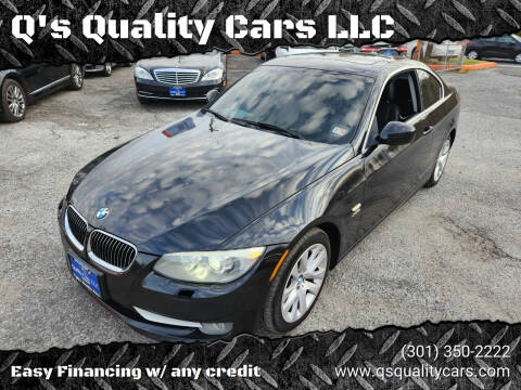 2012 BMW 3 Series for sale at Q's Quality Cars LLC in Capitol Heights MD