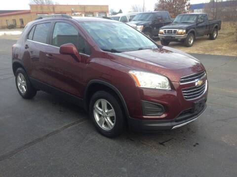 2016 Chevrolet Trax for sale at Bruns & Sons Auto in Plover WI