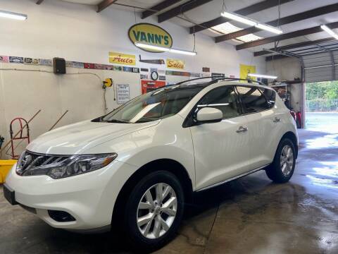 2012 Nissan Murano for sale at Vanns Auto Sales in Goldsboro NC