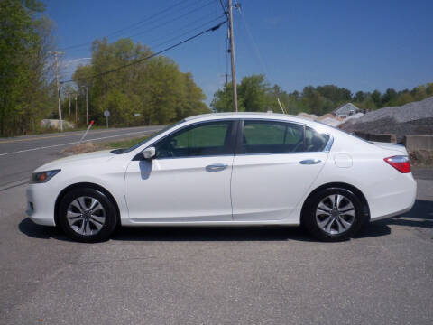 2014 Honda Accord for sale at Charlies Auto Village in Pelham NH