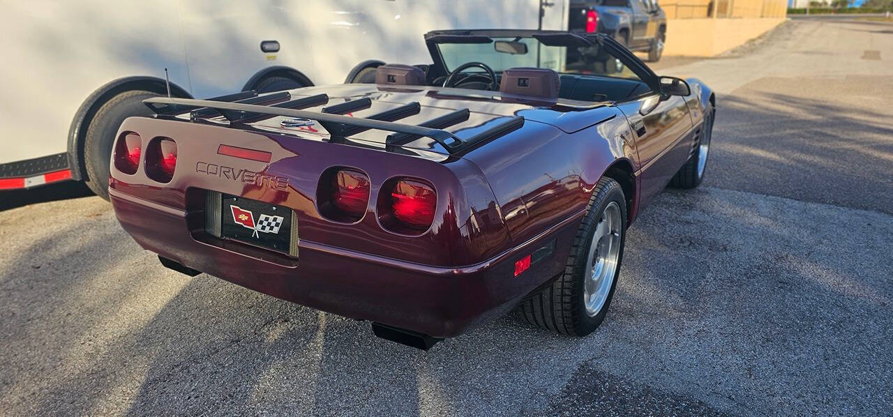 1993 Chevrolet Corvette for sale at FLORIDA CORVETTE EXCHANGE LLC in Hudson, FL