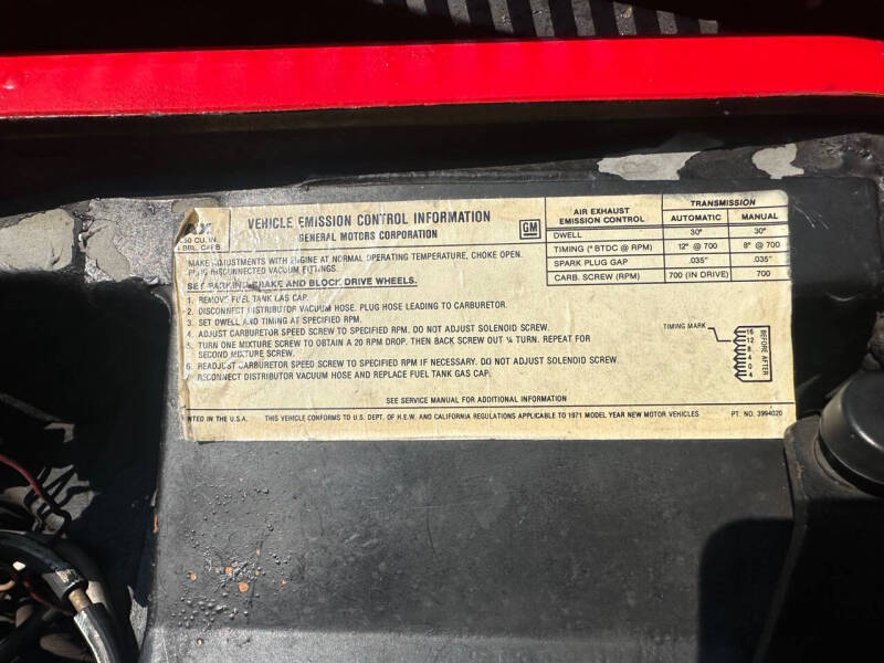 1971 Chevrolet Corvette