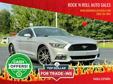 2015 Ford Mustang for sale at Rock 'n Roll Auto Sales in West Columbia SC