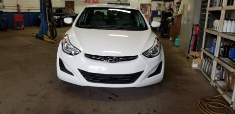2014 Hyundai Elantra for sale at Ridgeway Auto Sales and Repair in Skokie IL