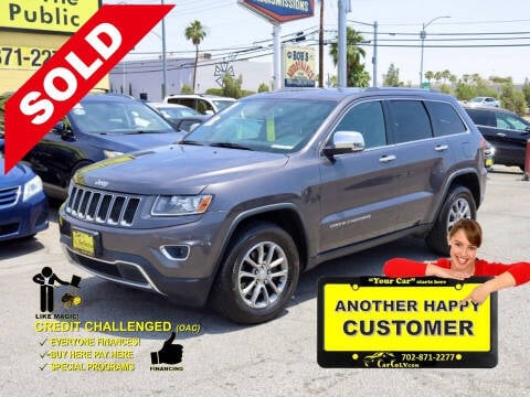 2014 Jeep Grand Cherokee for sale at The Car Company - 249 monthly payments in Las Vegas NV